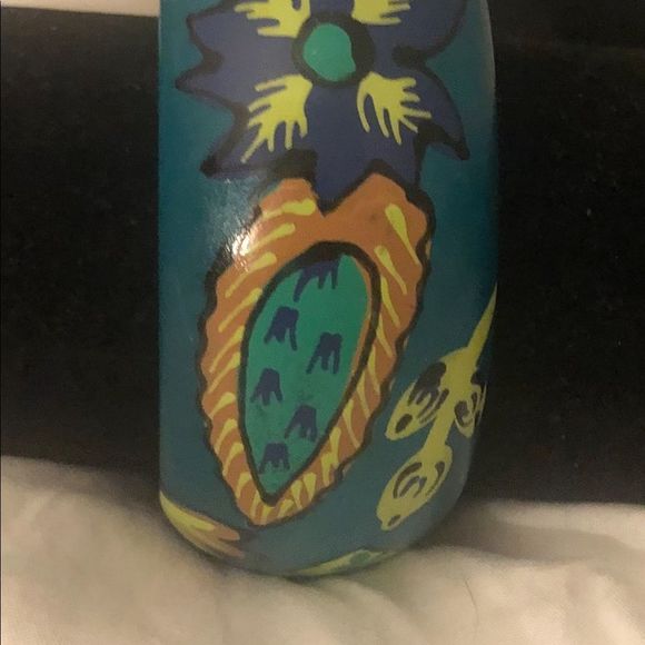 8 inch handmade wooden painted bangle - Picture 3 of 6